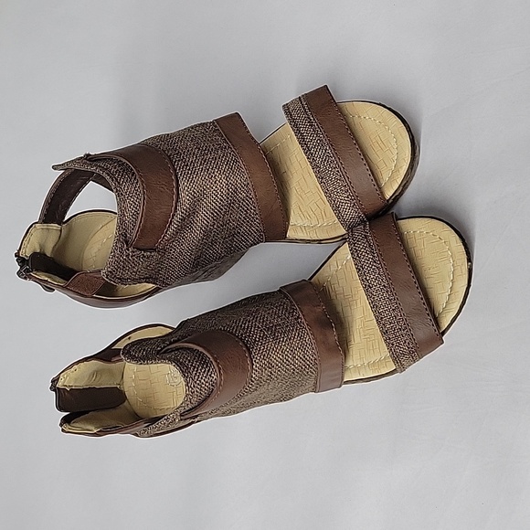 Women's Hexever High Heel Zip Wedge Shoes Size 6 - Picture 1 of 12
